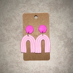 Polymer clay earrings